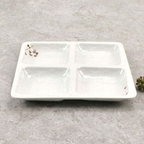 SK Storea Guitar High-Quality Melamine Appetizer Chiller Plate Sharing Chiller Sharing Dish Melamine