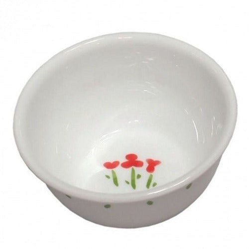 SK Storage Acoustic High-Quality Porcelain Round Rice Bowl Soup Condiment Tableware Ceramicware Stai