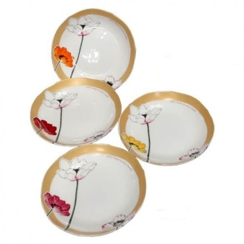 SK Storea Guitara High-quality Round Dining Plate Side Dishes Tableware Porcelain Plate Round Plate 