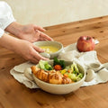 SK Store Acoustic High-quality Round Ceramic Plate Sensational Dinnerware Pretty Bowl WFLX5YW635312