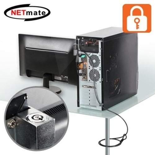 SK Storage Guitar High-quality Anti-theft Computer Lock Device Netmate 1.5m Wire Notebook Theft Note