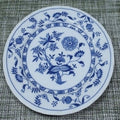 SK Storea Guitar High-quality dinner plate 23cm plated fork Cibev Round porcelain dish fruit dish pa