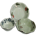 SK Storea Acoustic High-Quality Ceramic Round Bowls 3-Piece Plating Charnik Set Plates Dishes Side D