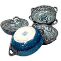 SK Storage Acoustic 13.5cm Covered Side Dish Plating Plate 5P Ceramic Shared Dish Side Dish Ceramic 