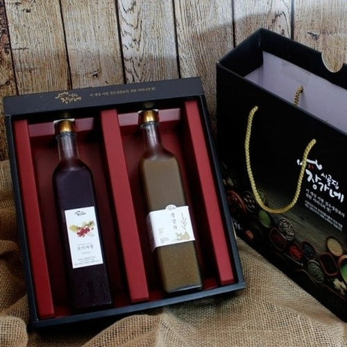 SK Store Guitar High-Quality Ginger Tea Schisandra 500 Set Christmas Gift New Year Gift Set WFM0KNM6