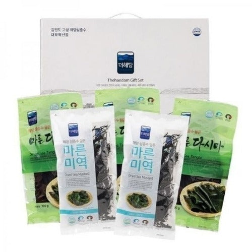 SK Store Acoustic Guitar High-Quality String Gift Set for Korean New Year Sea Vegetables Gift Box WF