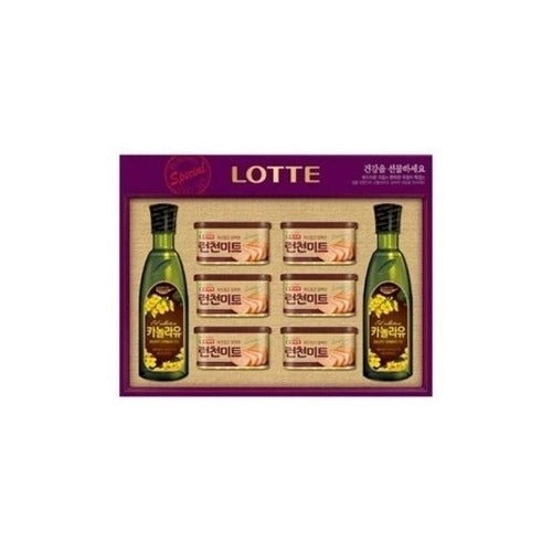 SK Store Guitar High-quality Christmas Gift Lotte Ham Gift Set Premium Mix 4 Bag Included Christmas 