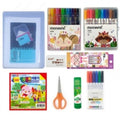 SK Storea Guitar High-Quality Elementary School Stationery Set Happiness 9-Items Elementary Admissio