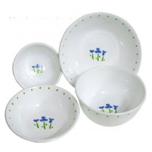 SK Storea Guitara High-Quality Little Blue Appetizer Plate Dining Plating Dish Soup Bowl Noodles Bow