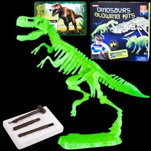 SK Store Guitar High-Quality DINOSAUR GLowing KITS-TREX NO.801 Fossil Dig Science Kit DIY Assembly P