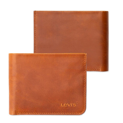Levis leather men's wallet brown 635769