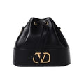 Valentino 26SS gold V logo chain bucket bag black 8W2P0T83 HPF 0NO636017