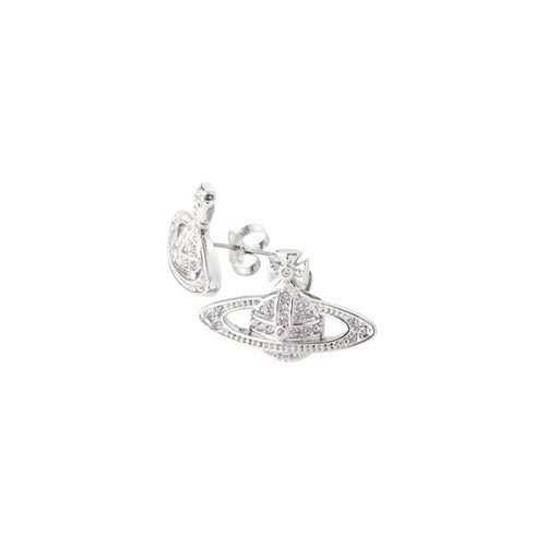 Vivienne Westwood Mini Bath Relief Earrings Silver Women 62020033 02P491636130