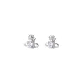 Vivienne Westwood Reina Large Earrings Silver Women's 62010376 02P102636130
