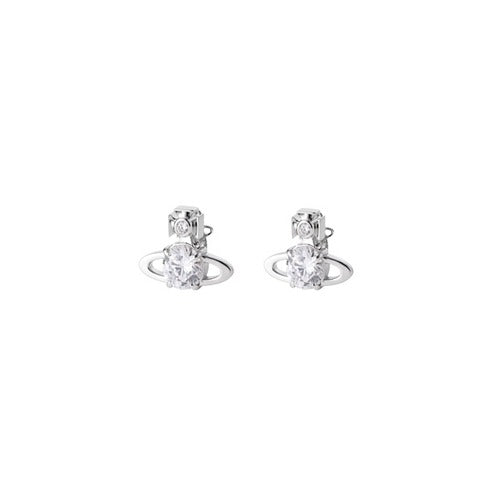 Vivienne Westwood Reina Large Earrings Silver Women's 62010376 02P102636130