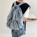 New Arrivals CCB4212 Women's Lightweight Nylon Pocket Backpack Daily Use Composite Bag 636338
