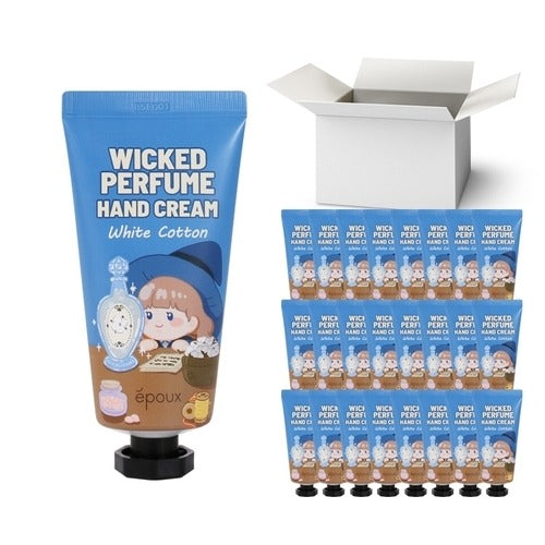 Aperu Aperu Fragrance Witch Perfume Hand Cream White Cotton (Season 2) 1 box 80ml x 100 pieces 63651
