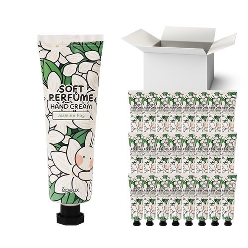 Epu Epu Soft Perfume Hand Cream Jasmine Fog 1 Box 50mlX100 Pieces / High Moisture Hand Cream 636517