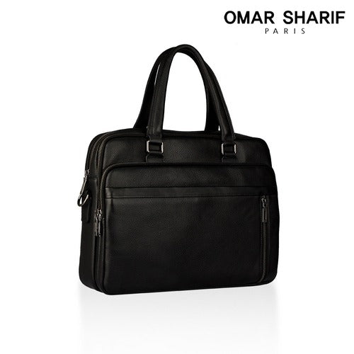 Omashariff Genuine Cow Leather Men's Business Bag Briefcase OS7010M636615