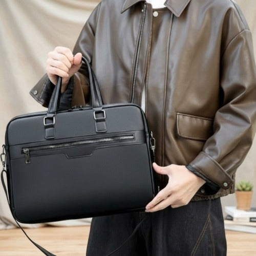 Men's Daily Business Document Bag Shoulder Crossbody Bag 636661