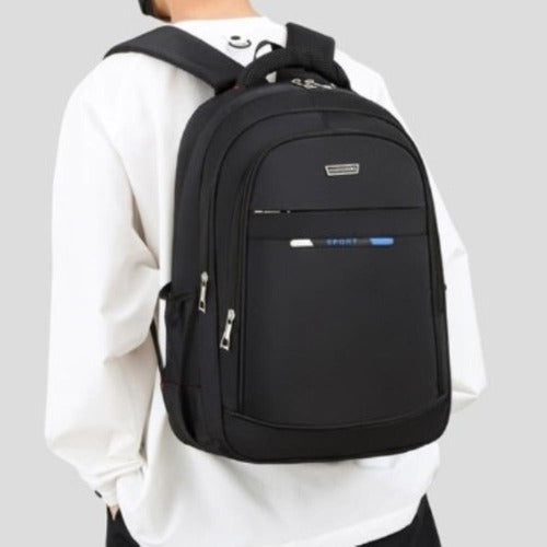 Garment Style Men's Daily Simple Casual Waterproof Oxford Laptop Bag