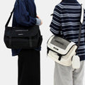 Men's Women's Casual Utility Mesh Street Messenger Bag 636661