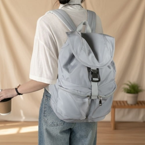 Cloth Hem Genderless Everyday Multi-Purpose Backpack 636661