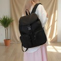 Men's and women's simple multi-pocket daily backpack 636661