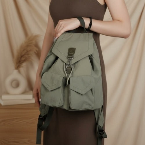 Rainproof Daily Simple Backpack for Unisex 636661