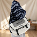 Men's and women's casual utility mesh street messenger bag 636661