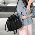 Women's daily practical two-way crossbody backpack 636661