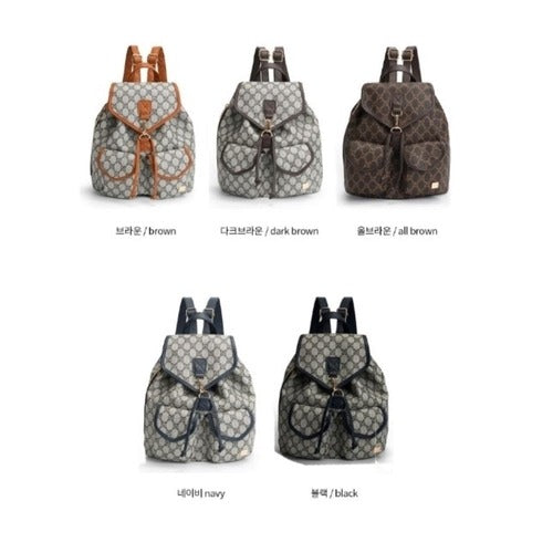 Women's Casual Daily Modern Patterned Mini Backpack 636661