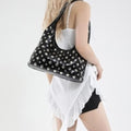 Women's Casual Chic Stud Daily Shoulder Bag 636661