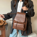 Women's_daily_pocket_faux_leather_minimal_backpack_636661