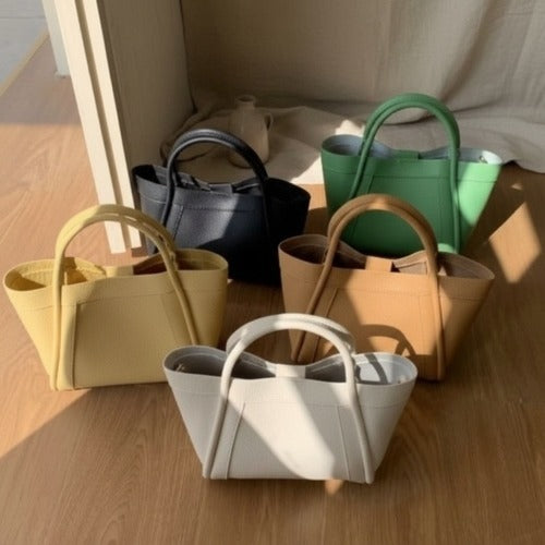 Women's seasonal daily use mini crossbody tote bag