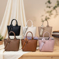 Women's四季 simple leather shoulder crossbody 636661