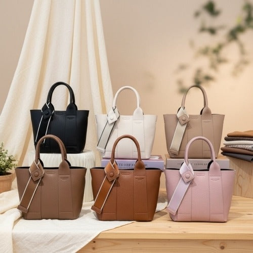Women's四季 simple leather shoulder crossbody 636661