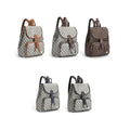 Women's日常用迷你背 pack leather patterned bag 636661