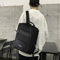 Skirt Men's Multi-pocket Square Campus Look Black Women's Backpack 636661