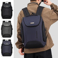 Men's Oxford Water Resistant Notebook Multi-Pocket Backpack 636661
