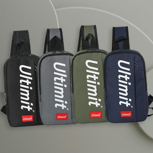 Men Women Daily Lightweight Zipper Sling Bag 636661