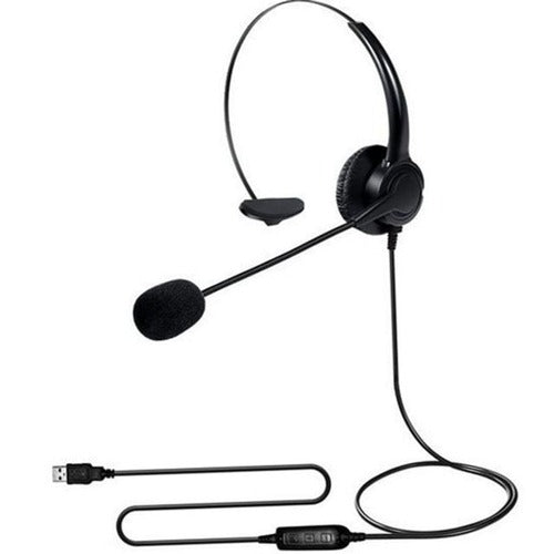 High Quality Microphone Call Center Headset Wired for Lecture Business Office Use WFNYLAO636828