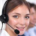 Joyoung High Quality Ergonomic Call Center Microphone Headset Wired Agent Voice Control WFNZBFN63682