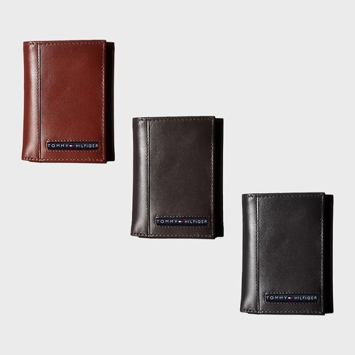 Tamihilfigger Premium Leather 3-fold Folding Men's Wallet 637082