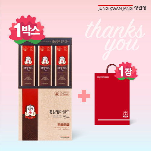 Jeong Kwan Jang Red Ginseng Extract Mild Sense 1 Box (10ml 30 Pouch 1 Box) 638278