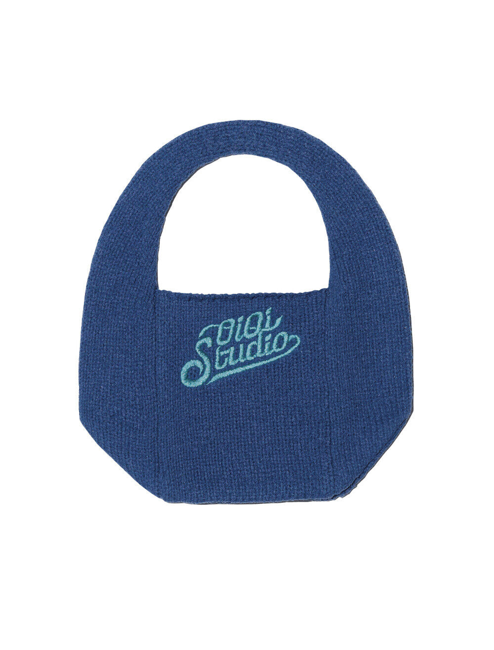 OI OAI Collection CROCHET KNIT BAG BLUE