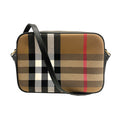 Burberry check camera bag
