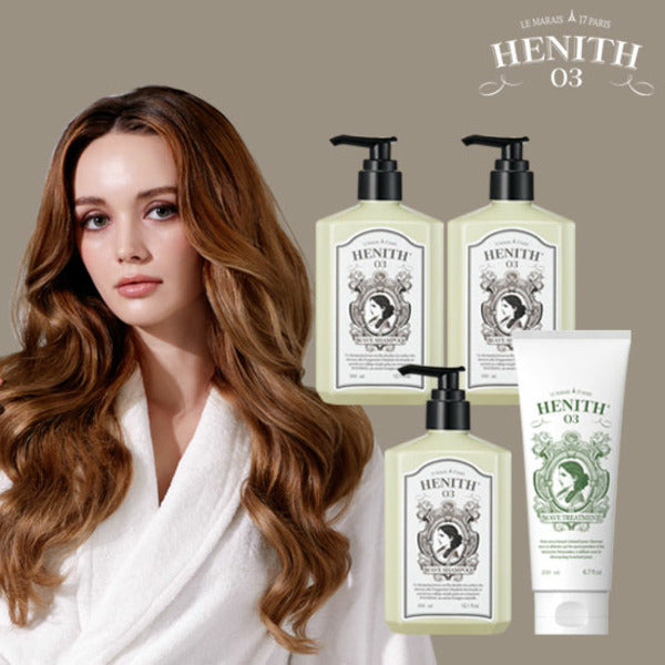 Hilye Volume Shampoo, Parithea Hairshop, Honey's Wave Shampoo 3 packs + Treatment 1 pack