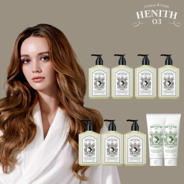 Hellyang volume shampoo, Parise Hairshop usage same Thierry Desneux Wave Shampoo 7 packs + treatment