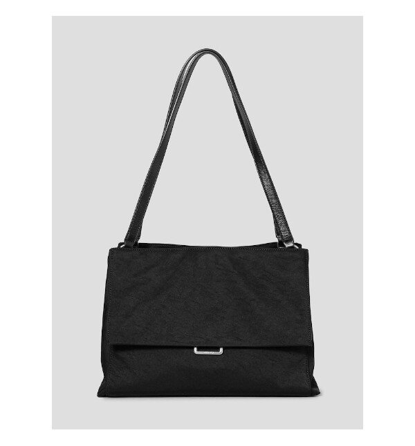 Beanpole ACC [Beanpole ACC] (BE51D3M515) Windy Nylon Flap Shoulder Bag - Black